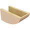 Ekena Millwork 6"W x 12"D x 6"H Wide Durham Rough Cedar Woodgrain TimberThane Corbel, Primed Tan CORUR06X12X06DURRCPR - alternate 5